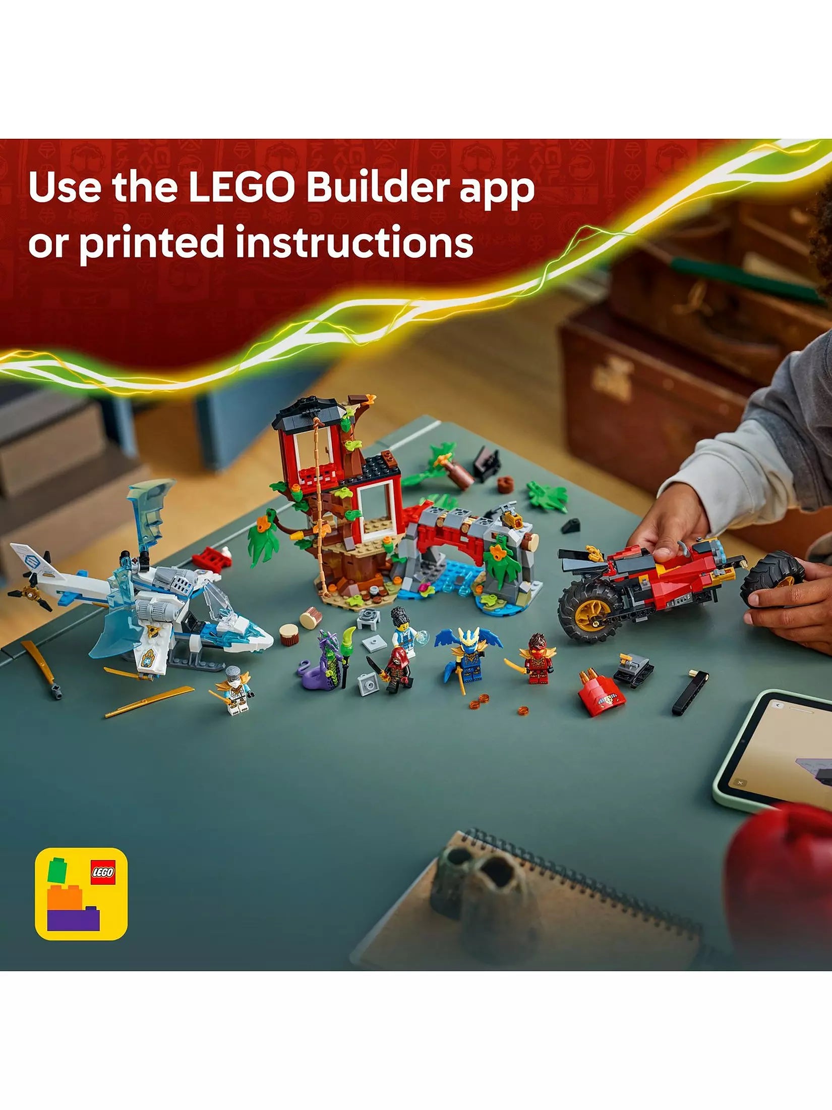 Lego Ninjago 71857 Ninja Vehicle Tree House Battle