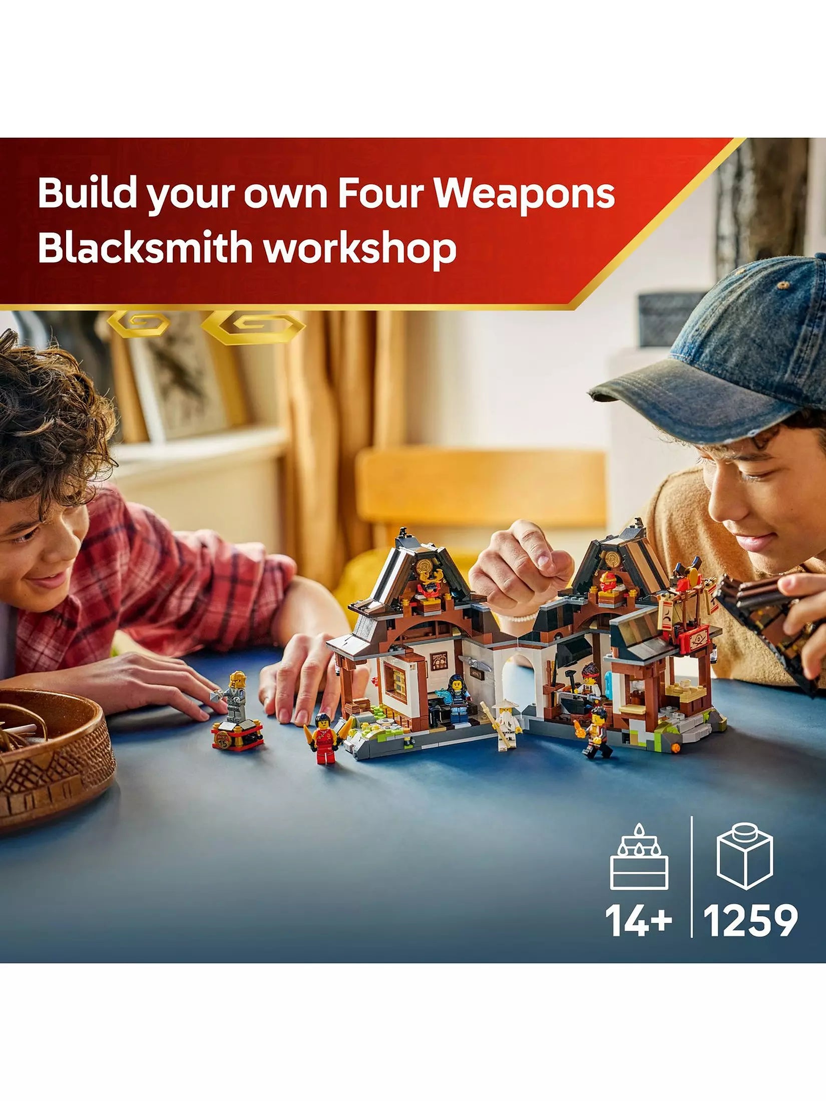 Lego Ninjago 71858 Four Weapons Blacksmith