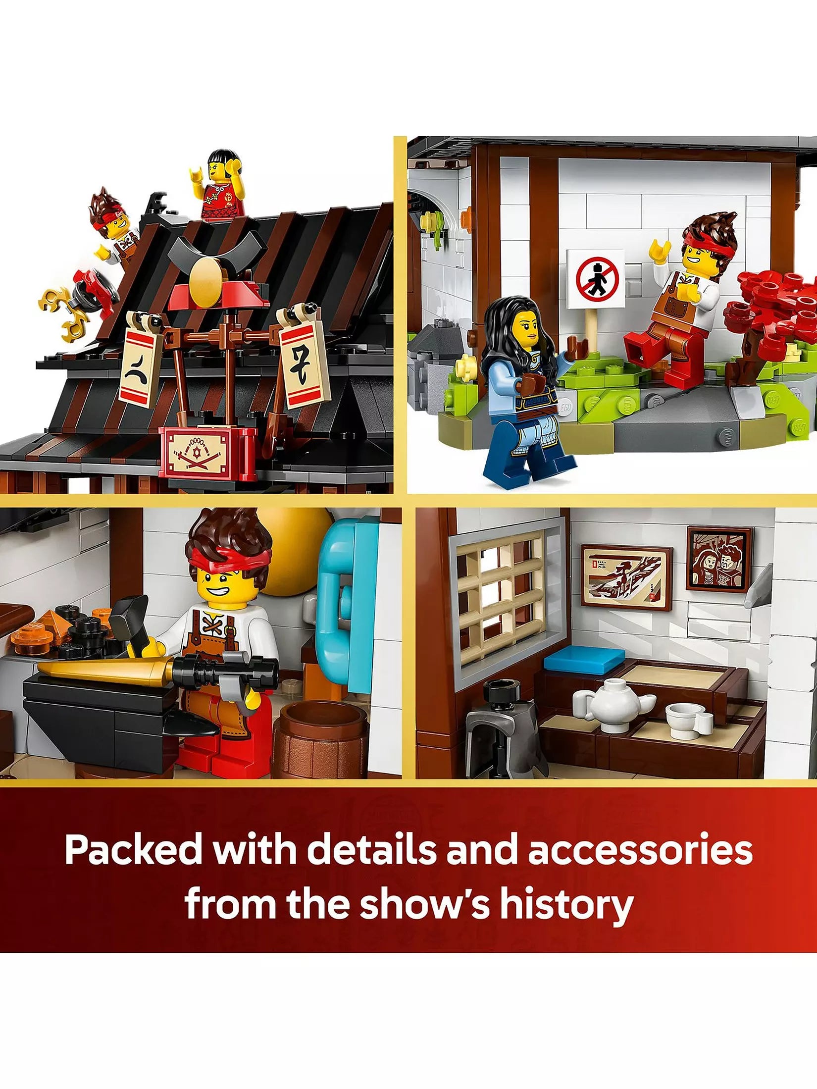 Lego Ninjago 71858 Four Weapons Blacksmith