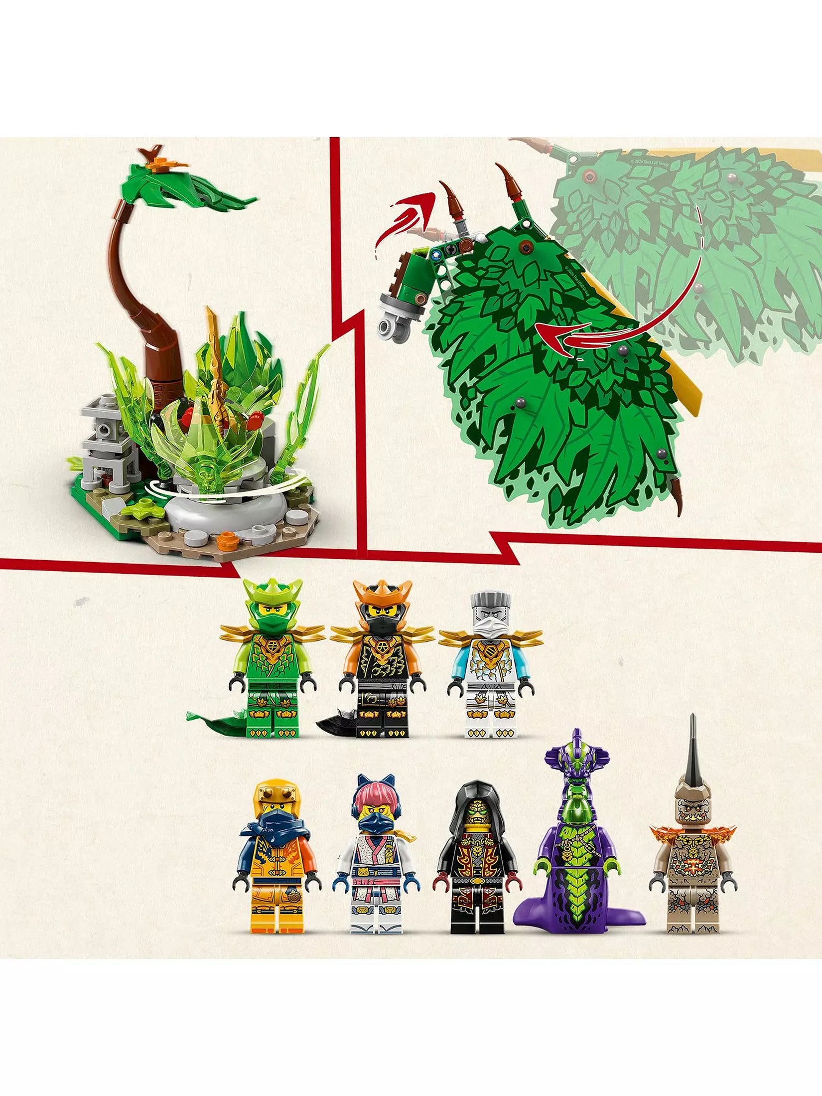 Lego Ninjago 71859 The Dragon Life