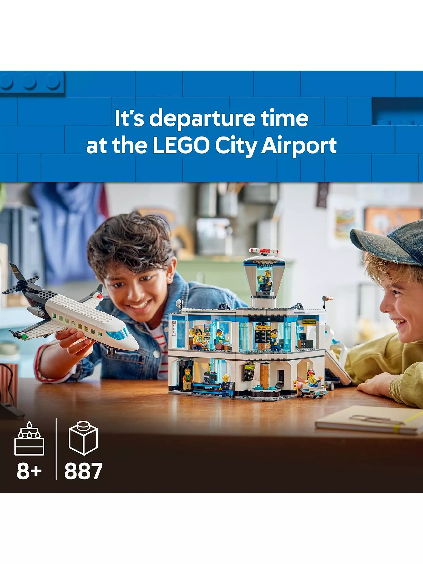 Lego City 60502 Airport With Airplane