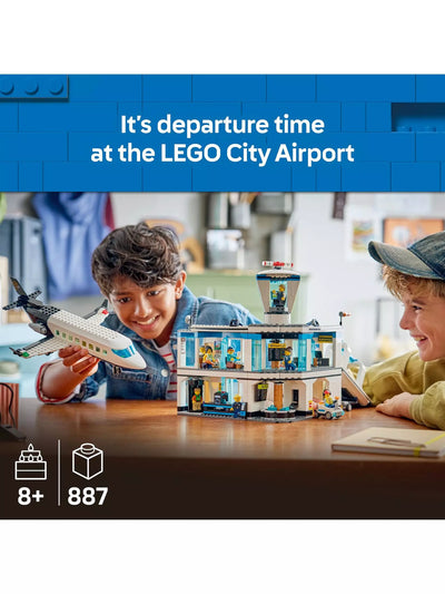 Lego City 60502 Airport With Airplane
