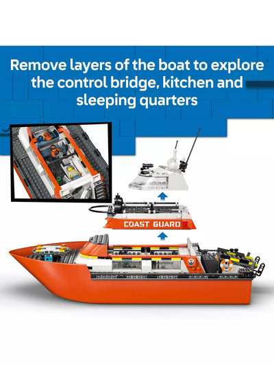 Lego City 60504 Coast Guard Rescue Boat