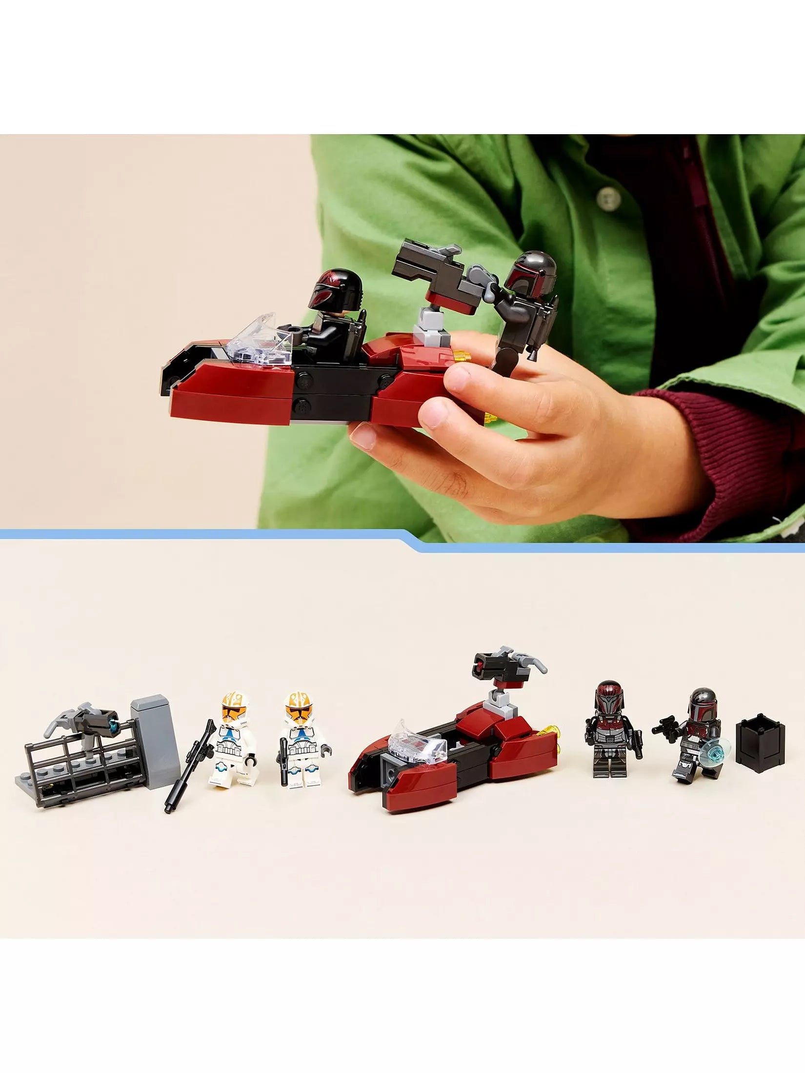 Lego Star Wars 75449 Siege Of Mandalore Battle Pack