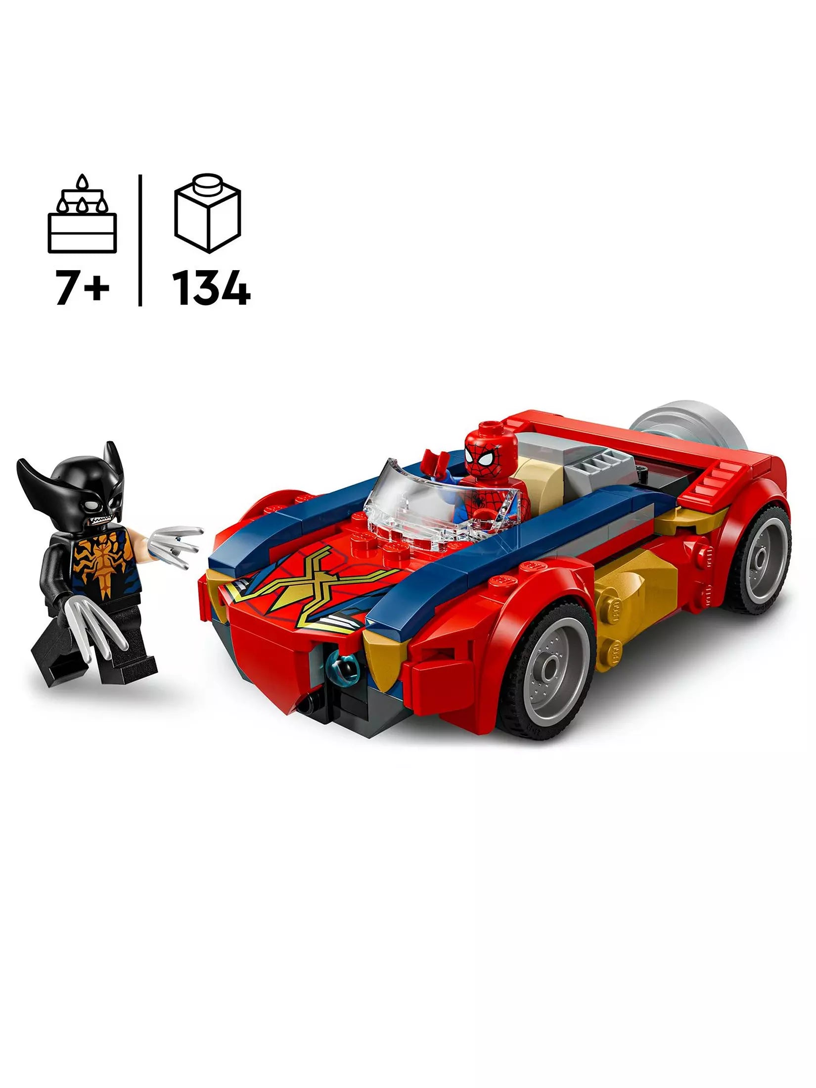 Lego Marvel 76336 SpiderMan Carvs Venomized Wolverine