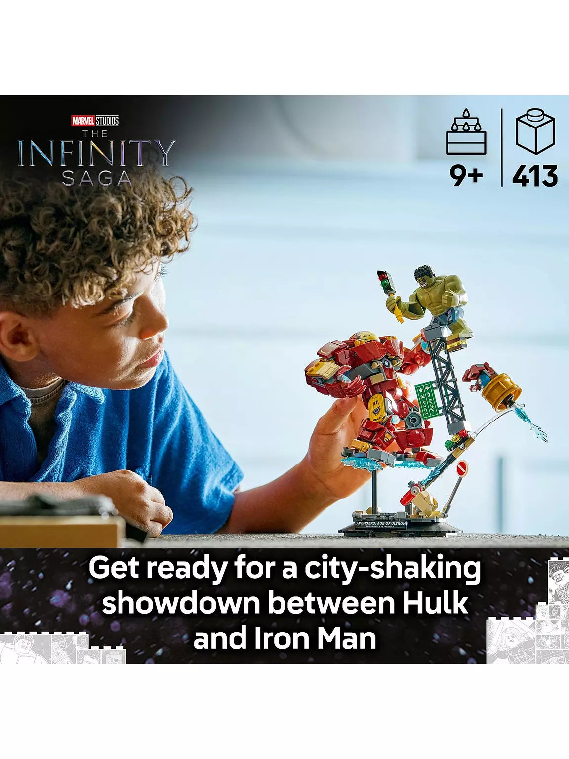 Lego Marvel 76343 Epic Battle Hulkbuster vs The Hulk