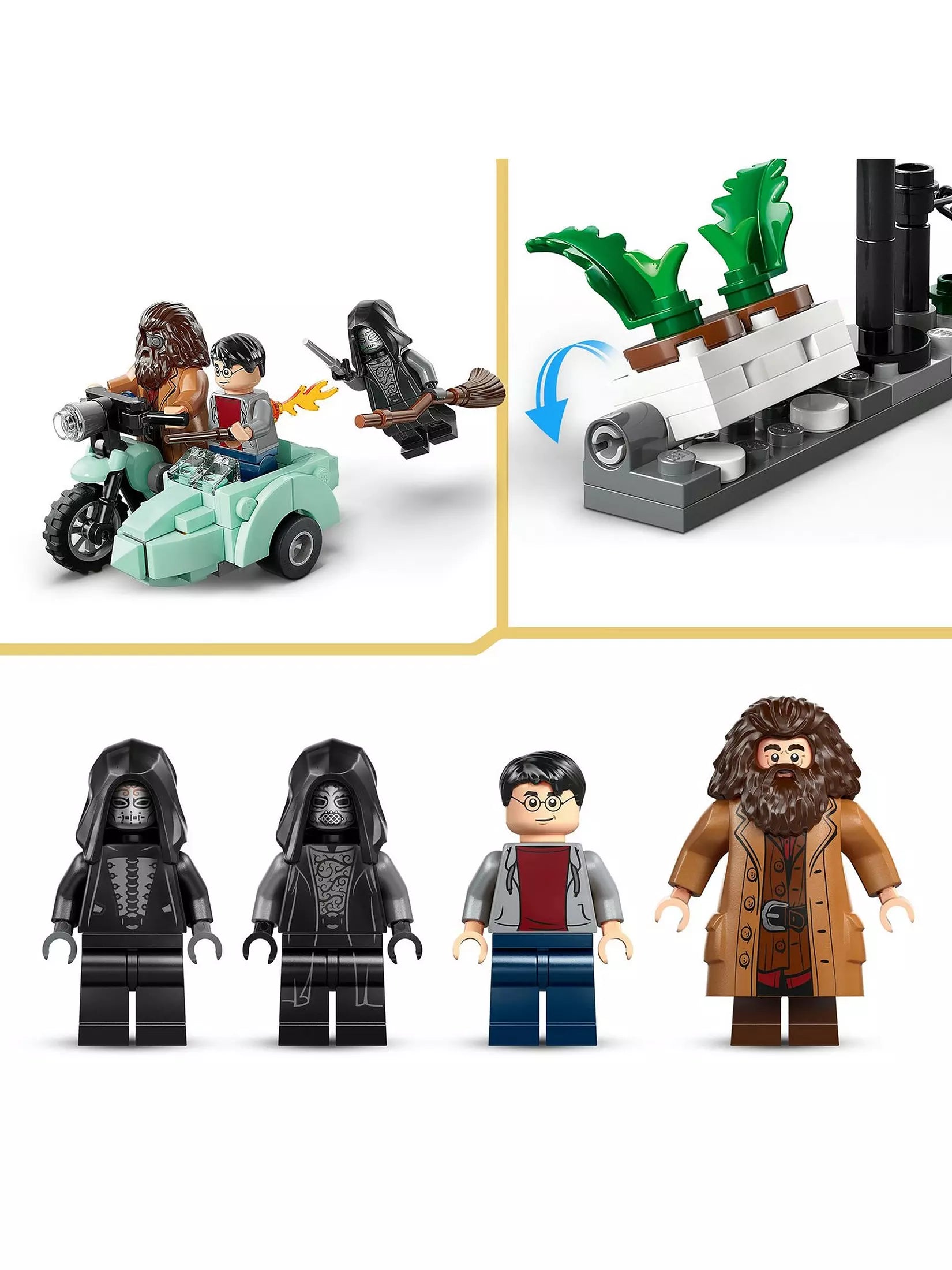 Lego Harry Potter 76459 Hagrid And Harry 's Privet Drive Escape