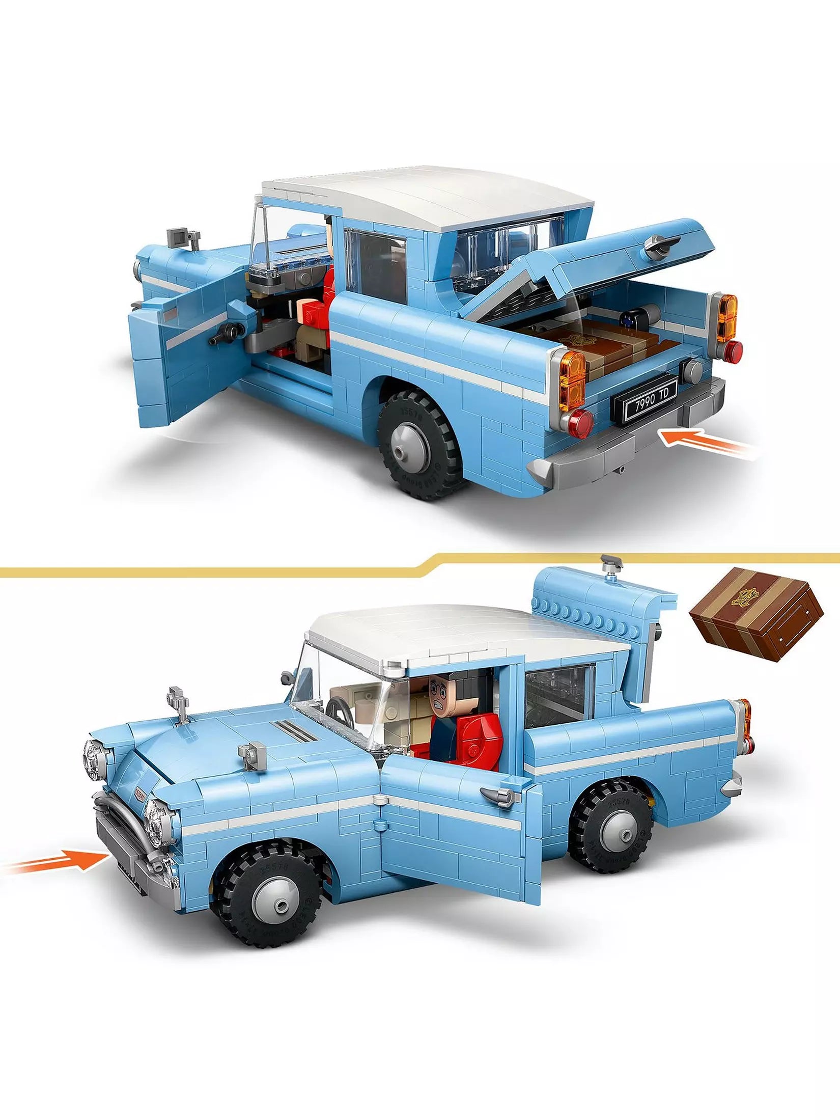 Lego Harry Potter 76470 Enchanted Flying Ford Anglia