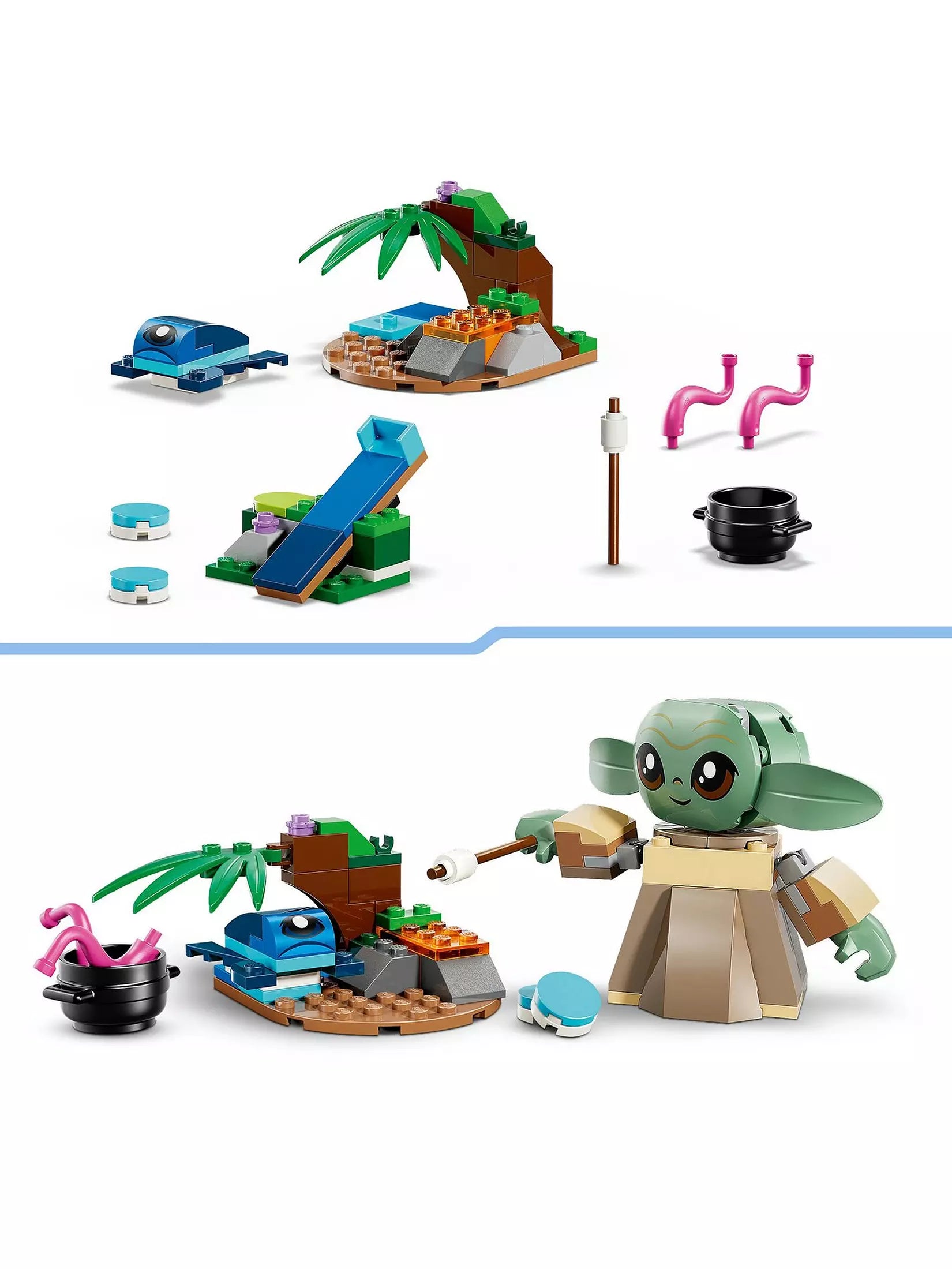 Lego Star Wars 75443 Grogu's Homestead