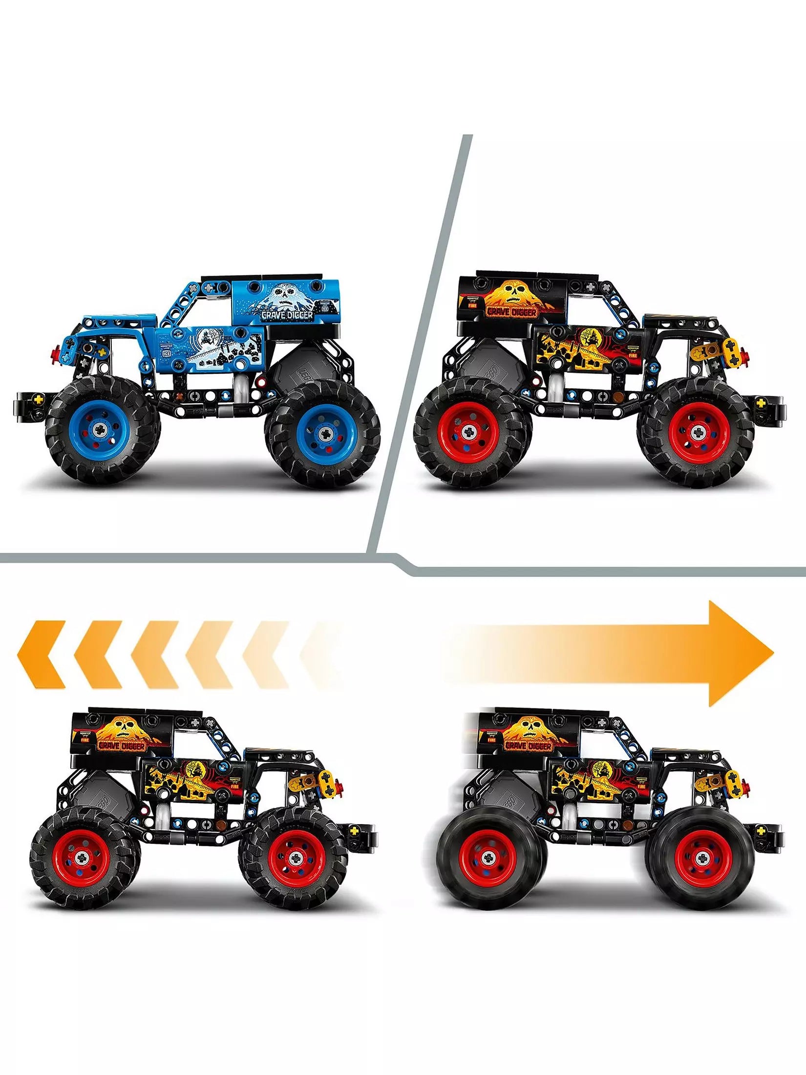 Lego Technic 42219 Monster Jam Grave Digger