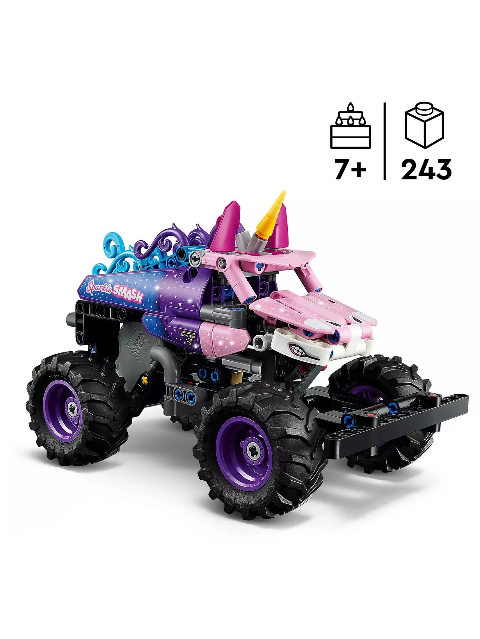 Lego Technic 42220 Monster Jam Sparkle Smash