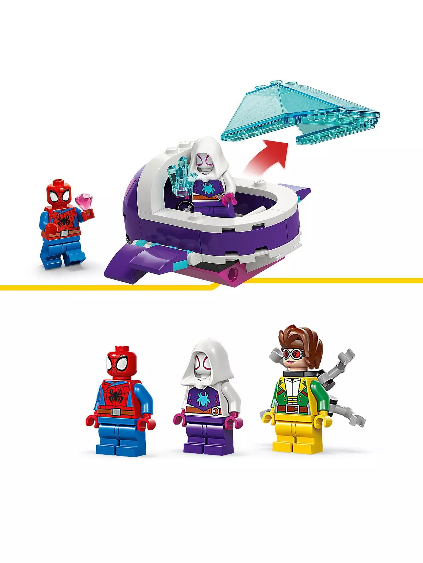 Lego Marvel 11207 Spidey Underwater Vehicles