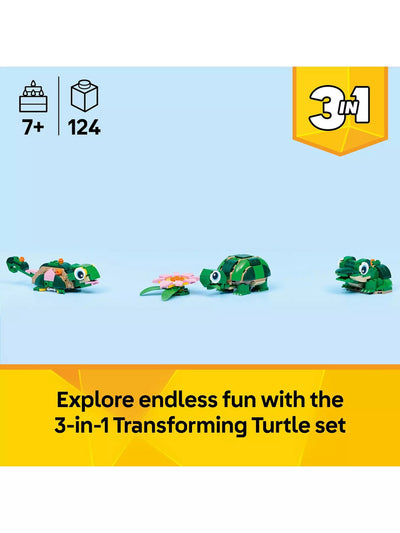 Lego Creator 31377 Turtle With Waterlily