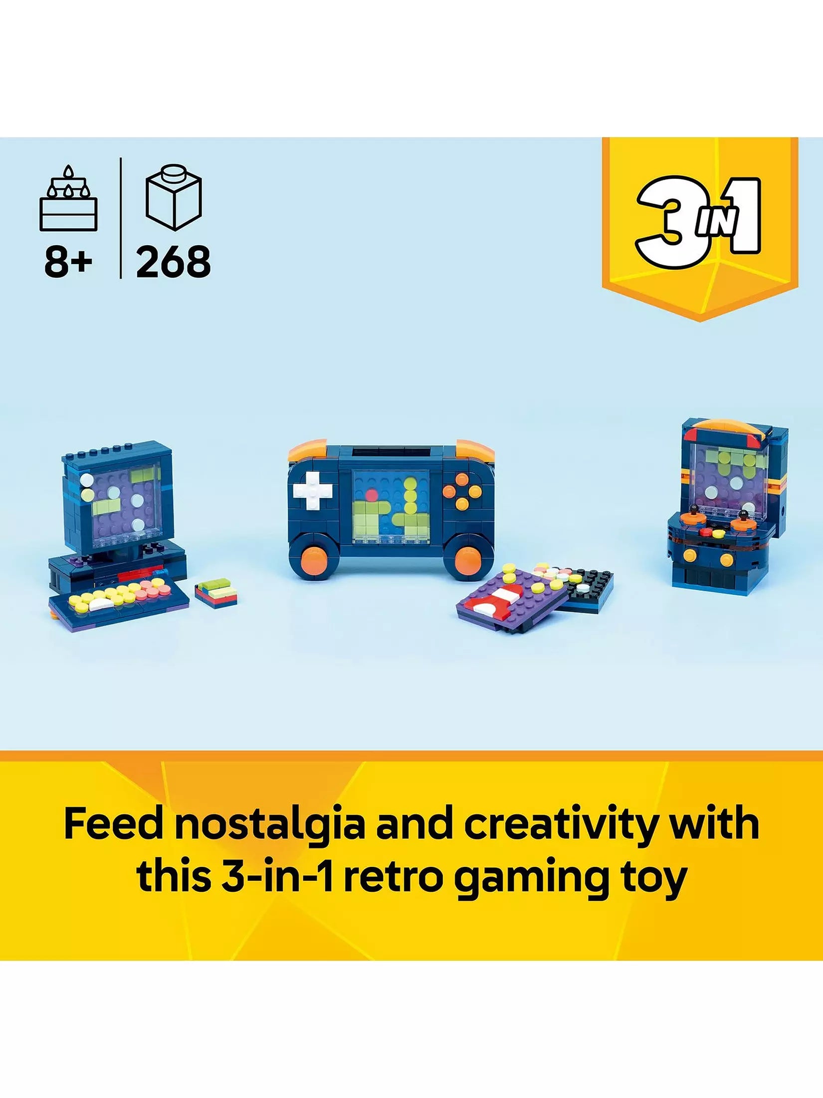 Lego Creator 31380 Retro Gaming Console