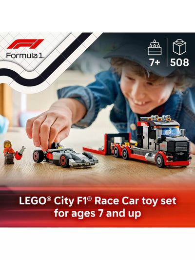 Lego City 60493 F1 Display Truck With Audi F1 Race Car