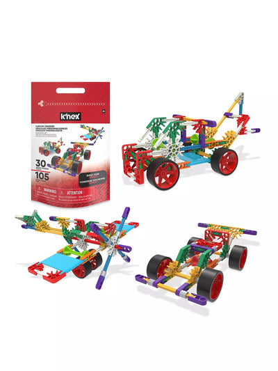 Knex Custom Cruisers 105pc 30 Model Construction Set