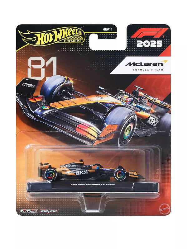 Hot Wheels Premium F1 McLaren Oscar Paistri | Totally Toys Ireland