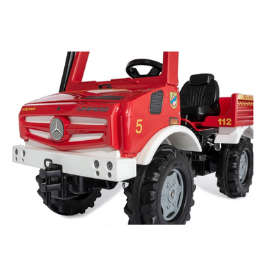 Rolly Unimog Fire Truck With Gears / Brakes / Flash Light