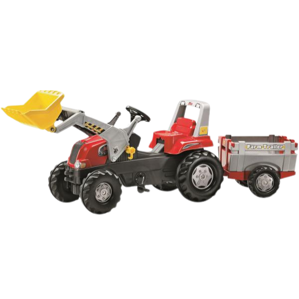 Rolly Junior Tractor with Front loader and Farm Trailer
