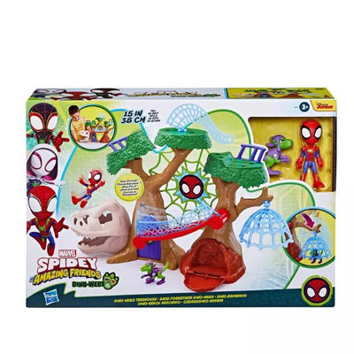 SpiderMan Spidey And His Amazing Friends Dino Webs Treehouse