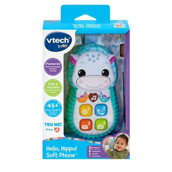 Vtech Hello Hippo Phone | Totally Toys Ireland