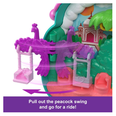 Polly Pocket Peacock Garden Compact