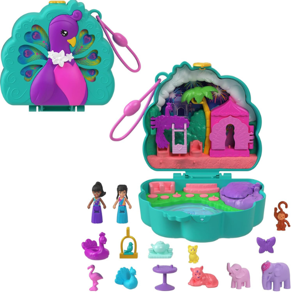 Polly Pocket Peacock Garden Compact