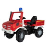 Rolly Unimog Fire Truck With Gears / Brakes / Flash Light