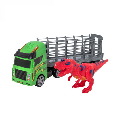 Teamsterz Mighty Machines Light And Sound Dinosaur Transporter