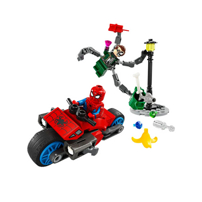 Lego Marvel 76275 Motorcycle Chase Spiderman vs Doc Ock
