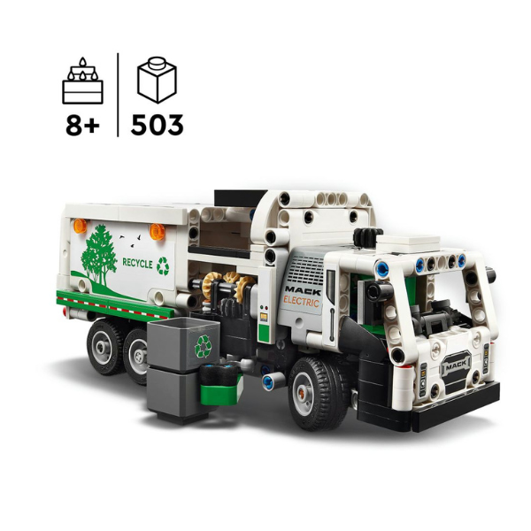 Lego Technic 42167 Mack LR Electric Garbage Truck
