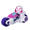 SpiderMan Spidey And His Amazing Friends Ghost Spider Motorbike And Figure