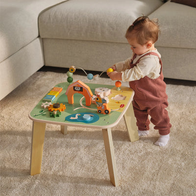 Tiny Love Farmers Funday Wooden Activity Table Infant Toy