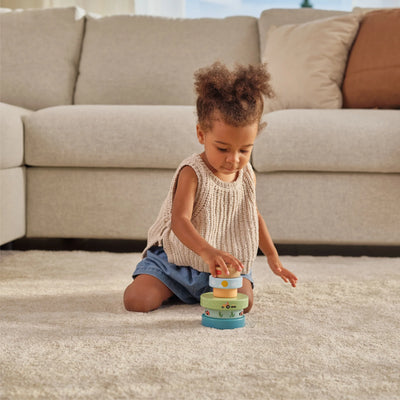 Tiny Love Wooden Stacking Tower Infant Toy