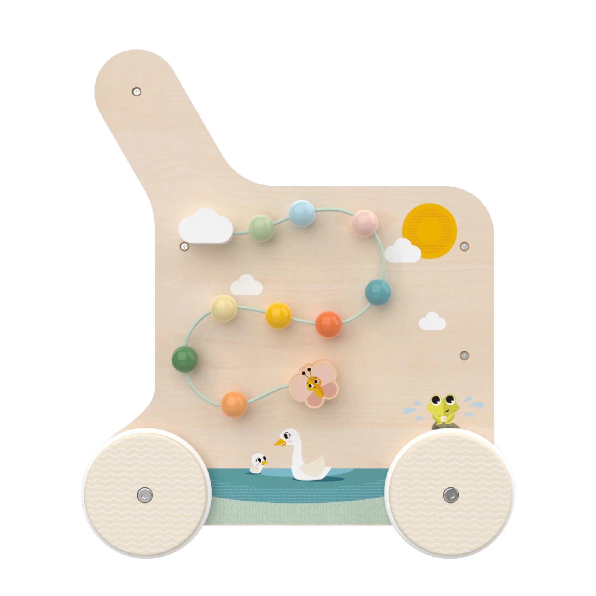 Tiny Love Push And Play Wooden Walk Behind Walker Infant Toy