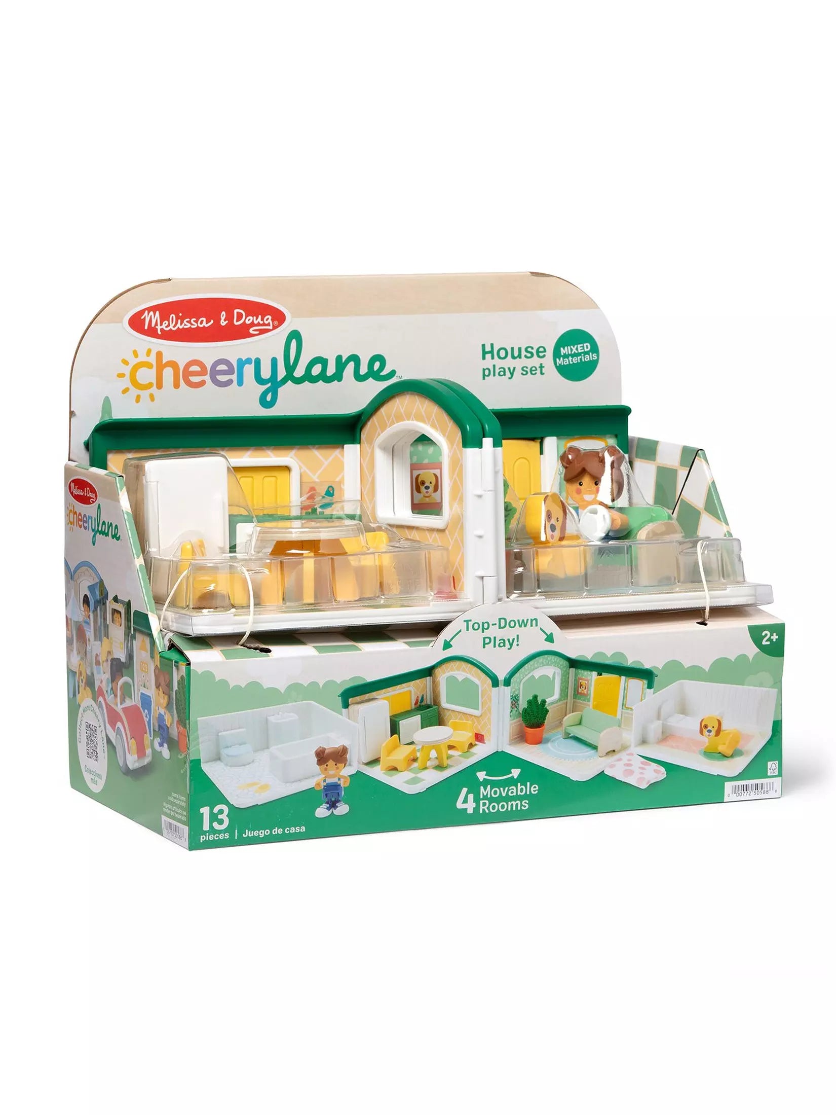 Melissa & Doug Cherrylane  Toy House Playset