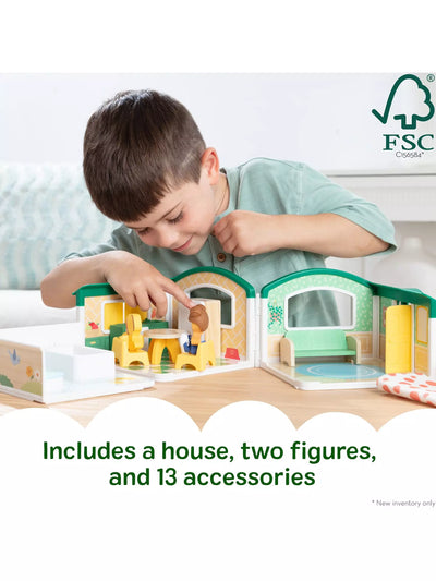 Melissa & Doug Cherrylane  Toy House Playset