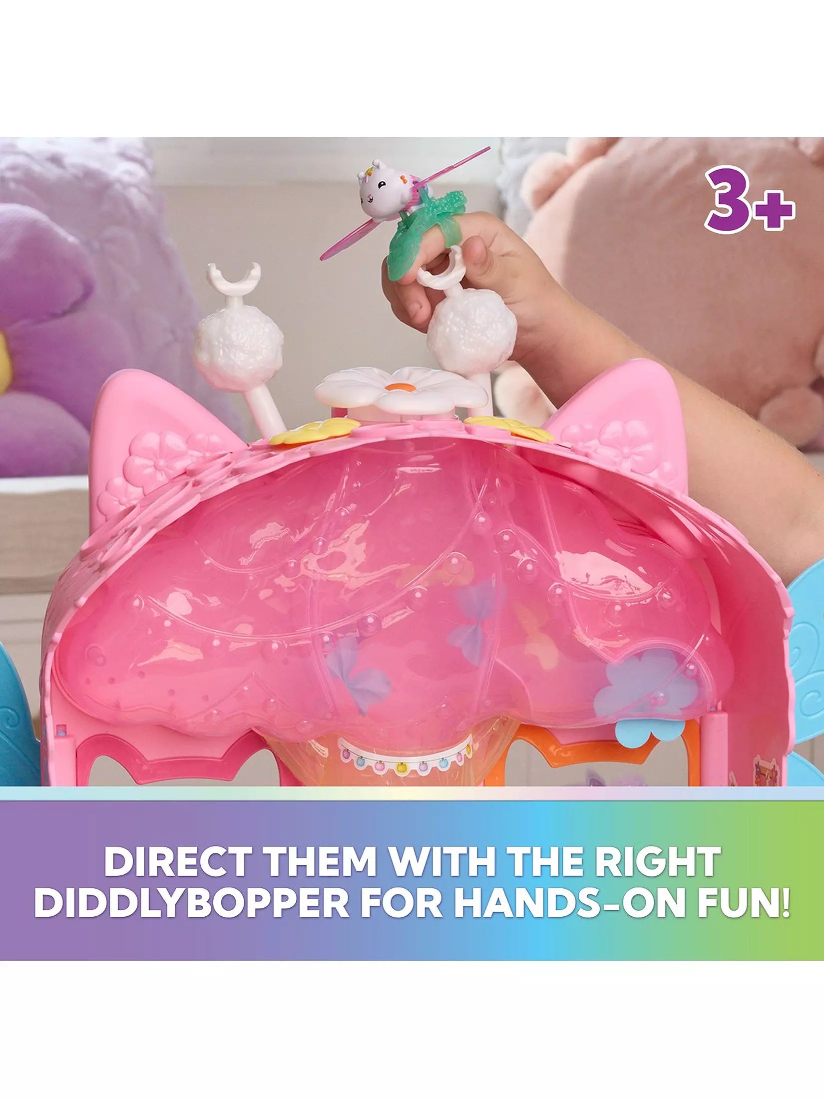 Gabby's Dollhouse Fairylandia Flutter Magic Fairy Playset