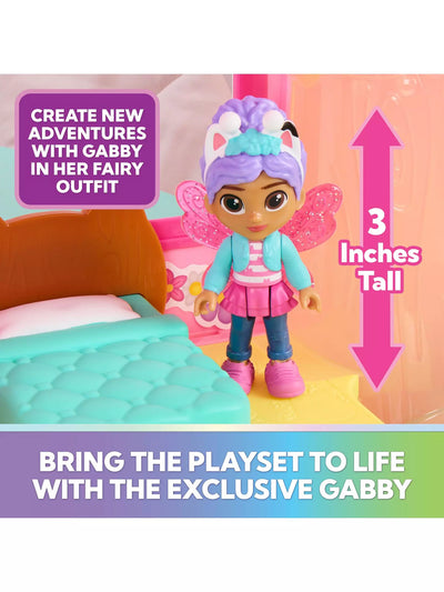 Gabby's Dollhouse Fairylandia Flutter Magic Fairy Playset