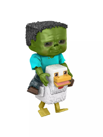 Minecraft Chicken Jockey Figure