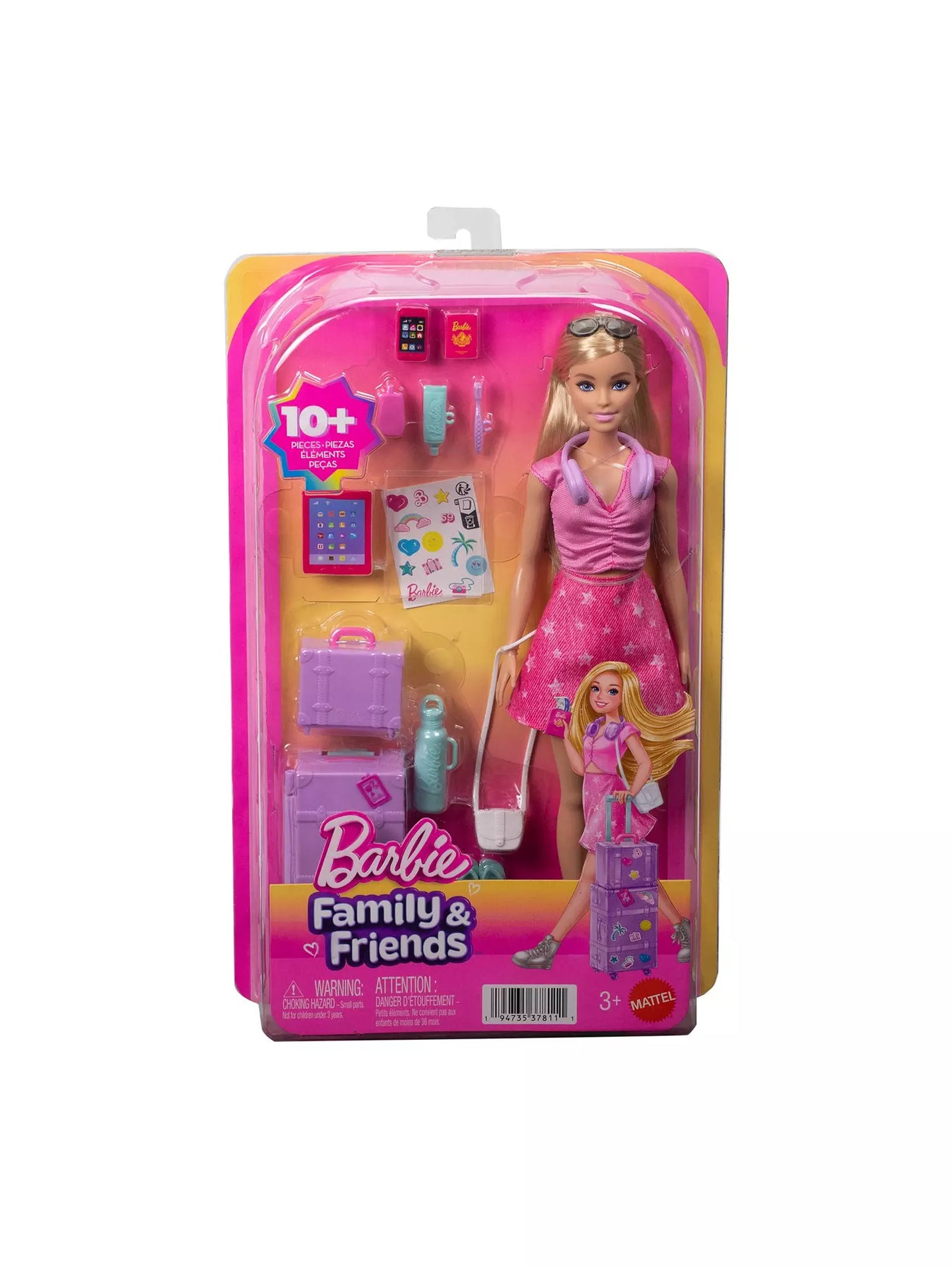 Barbie Family And Friends Adventute Malibu Barbie Doll
