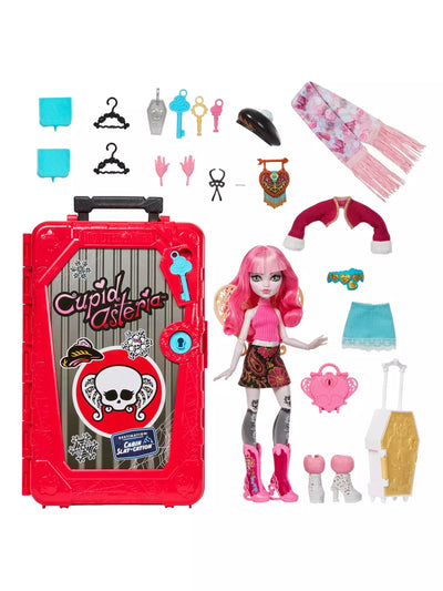 Monster High Skulltimate Secrets Destination Cabin Slaycation Cupid Asteria Doll