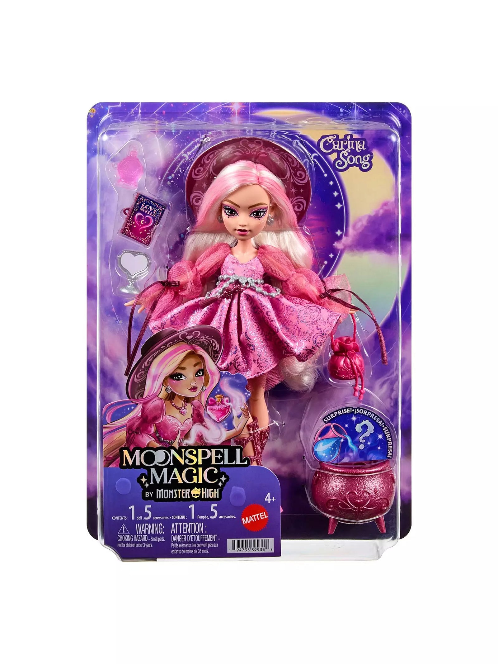 Monster High Moonspell Magic Doll Carina Song
