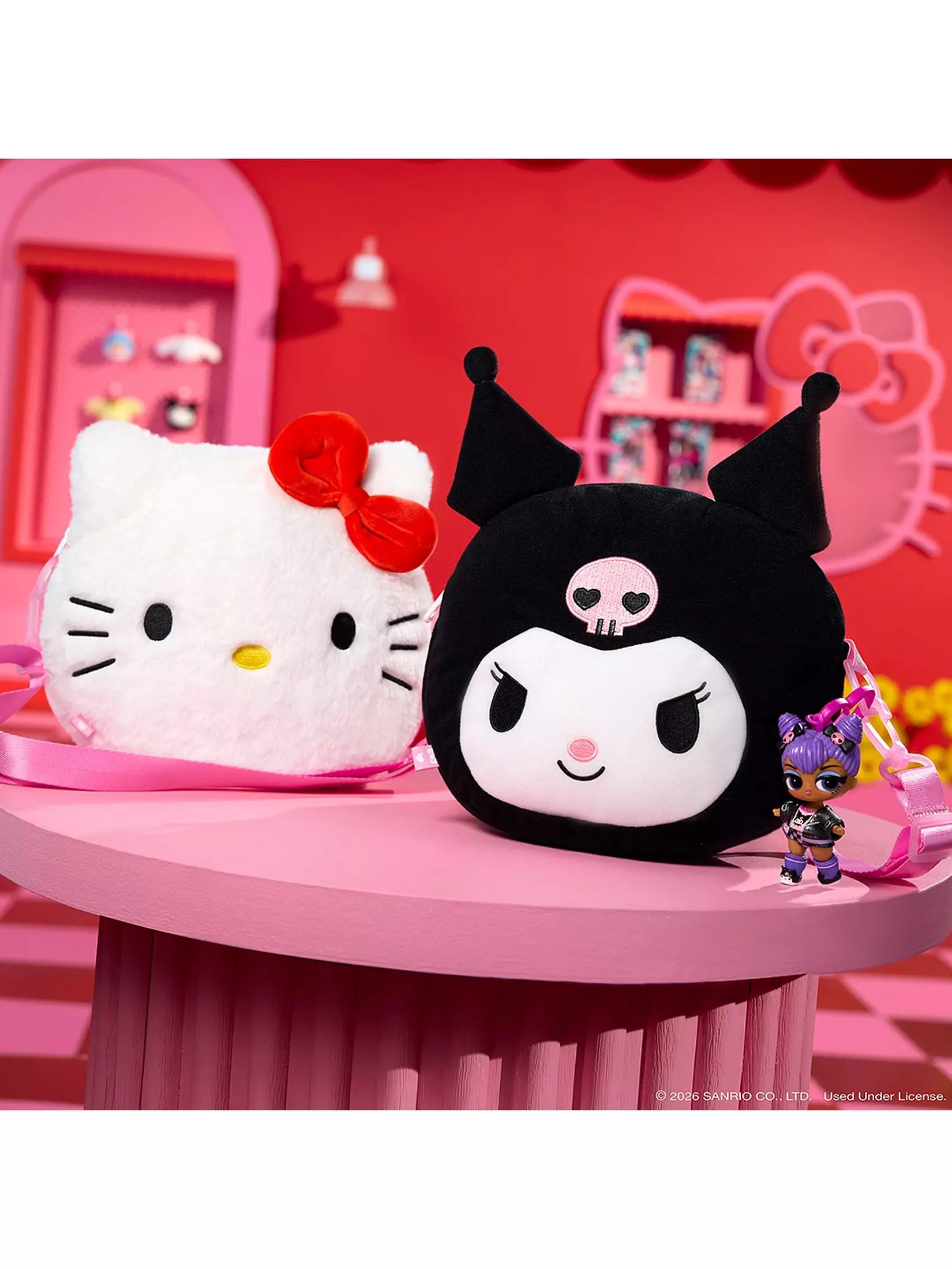 LOL Surprise! Hello Kitty And Friends BIG Reverisible Plush Assortment