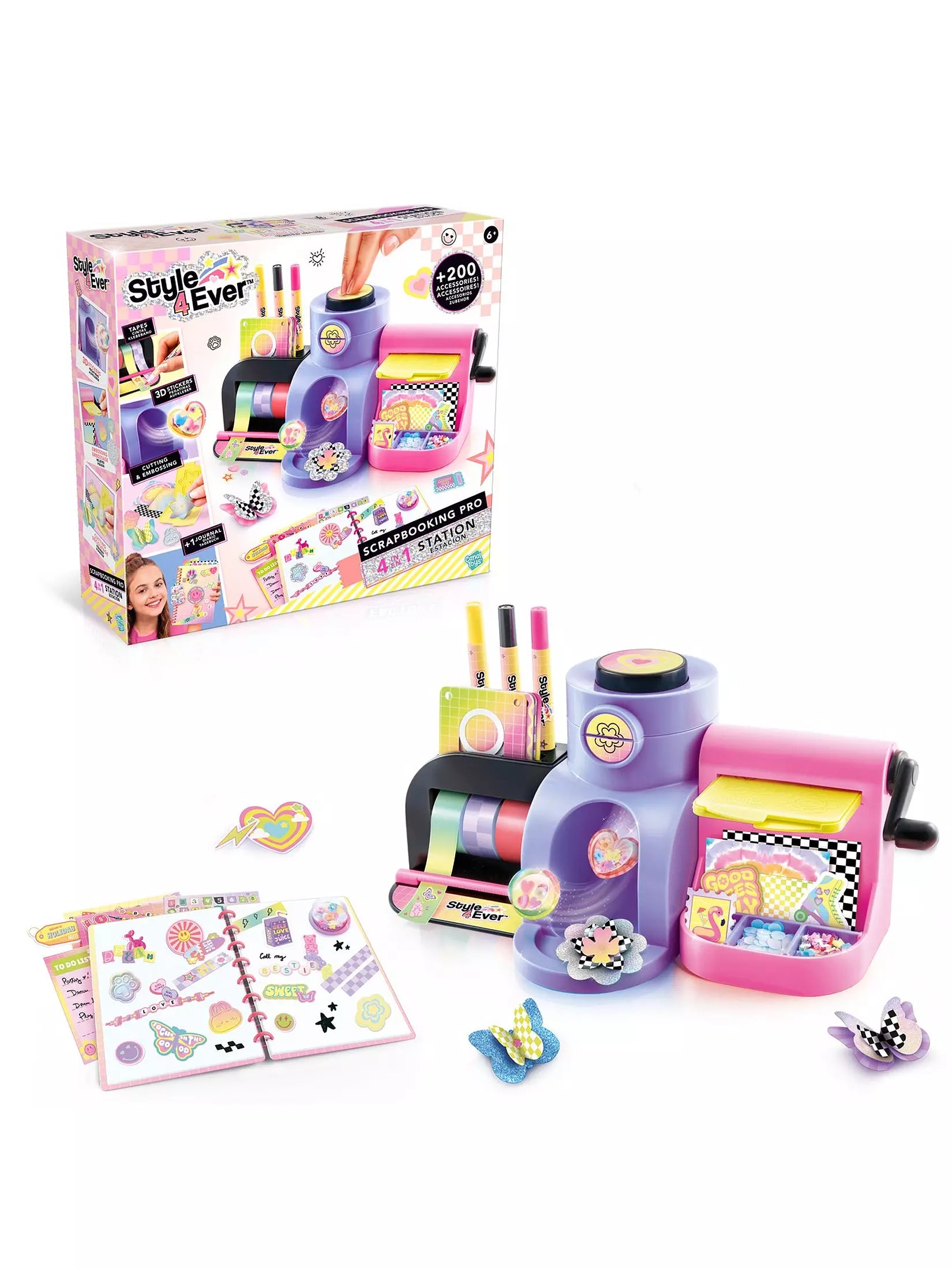 Style 4 Ever Scrapbooking Pro 4 In 1 Station Playset