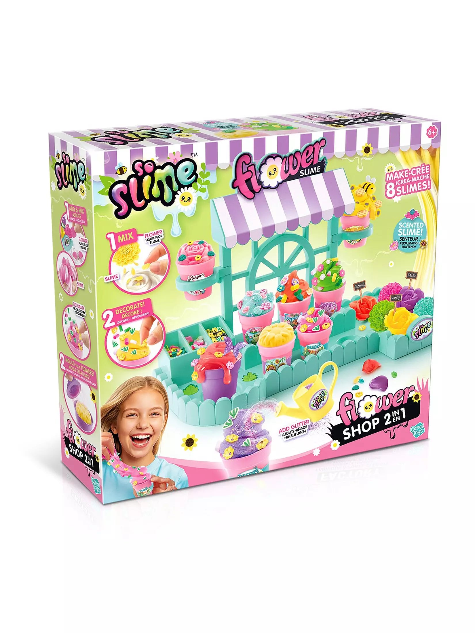 So Slime 2 In 1 Flower Shop Playset