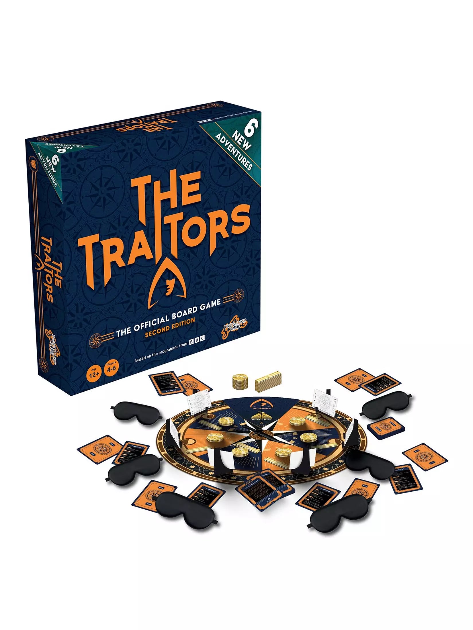 Traitors Official Board Game Second Edition