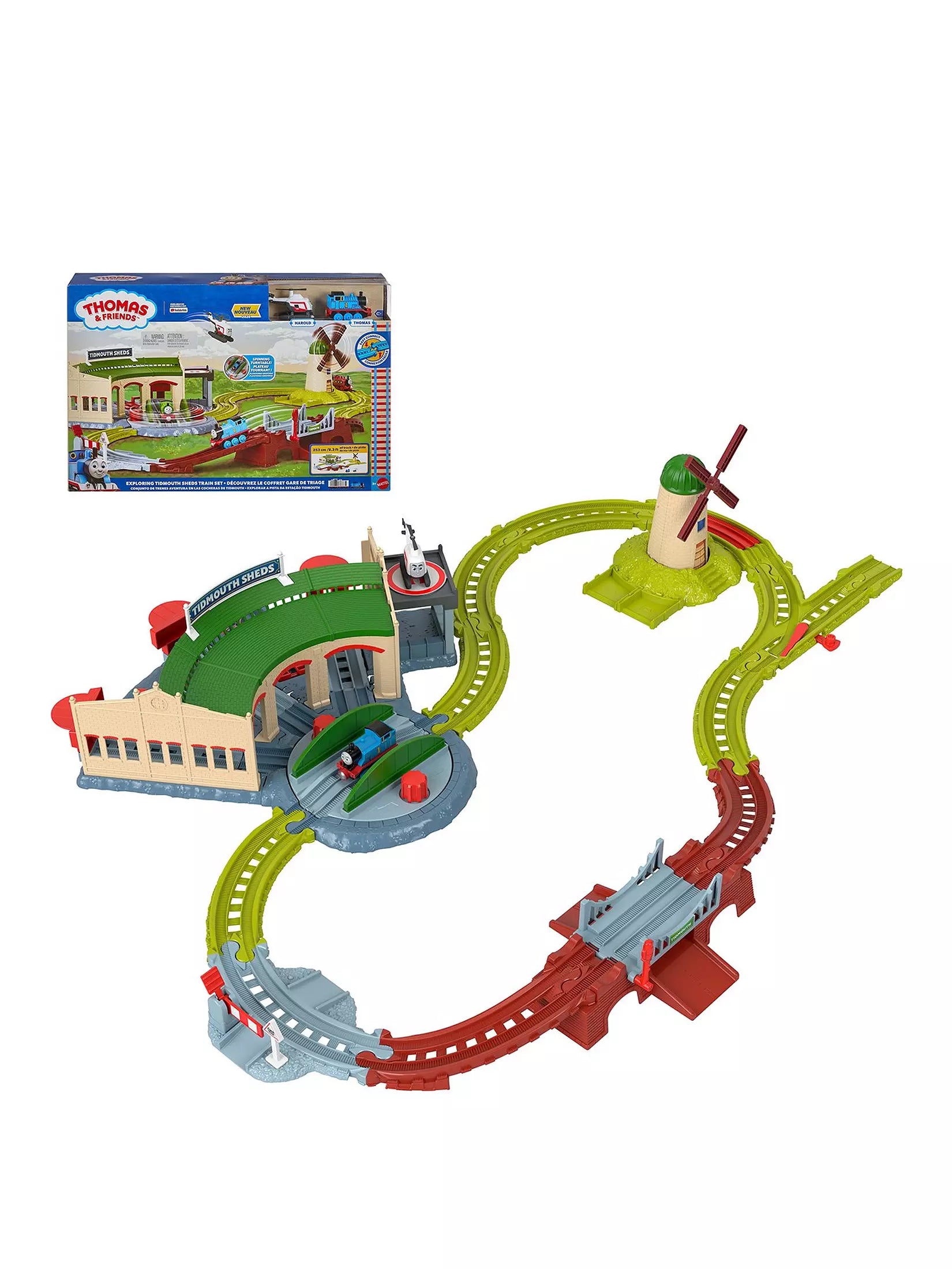 Thomas And Friends Exploring Tidmouth Sheds Train Set