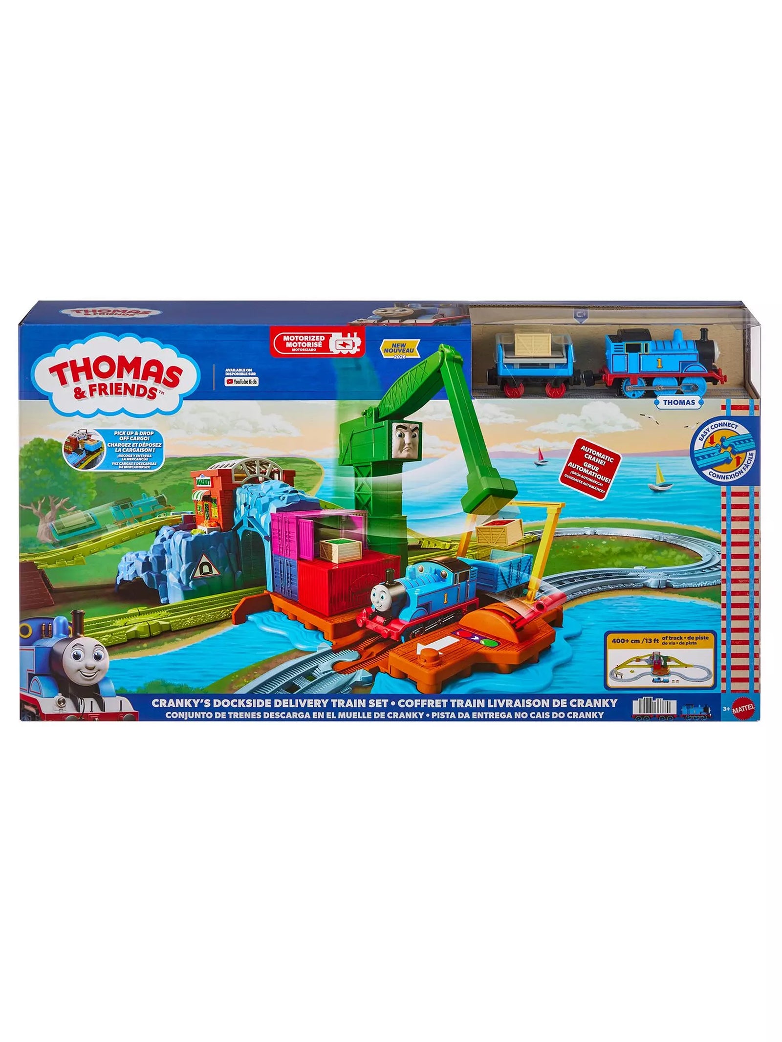 Thomas And Friends Cranky's Dockside Delivery Trainset