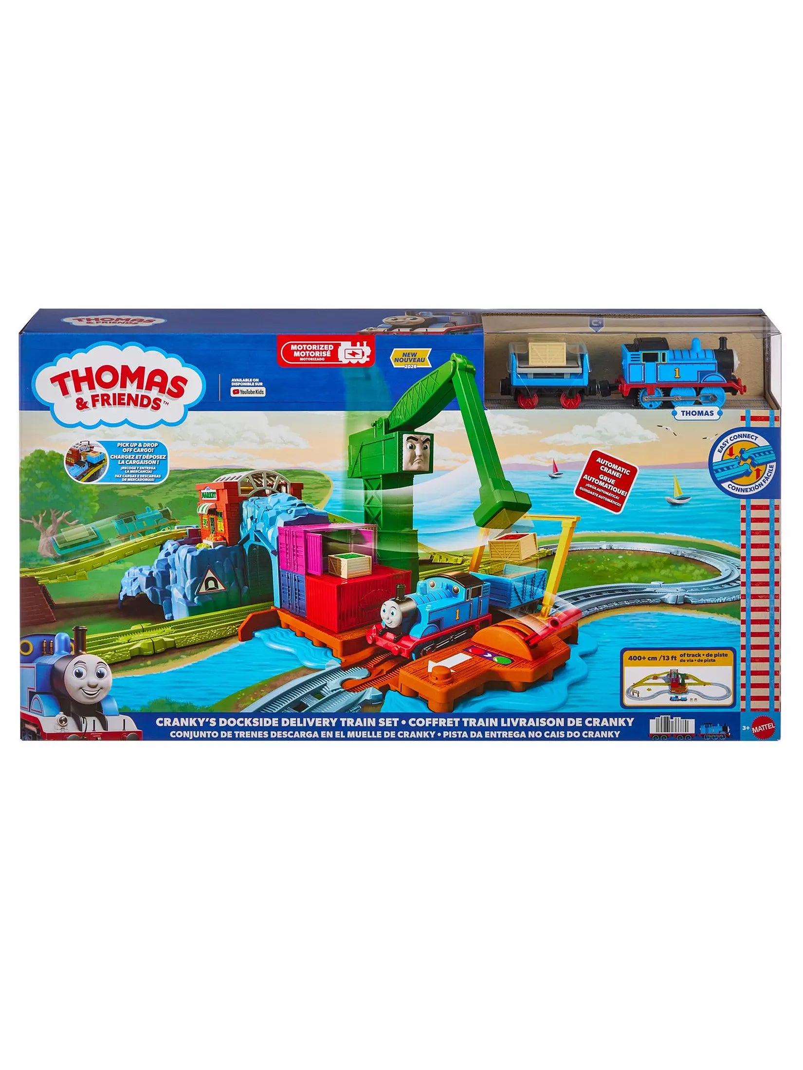 Thomas And Friends Cranky's Dockside Delivery Trainset